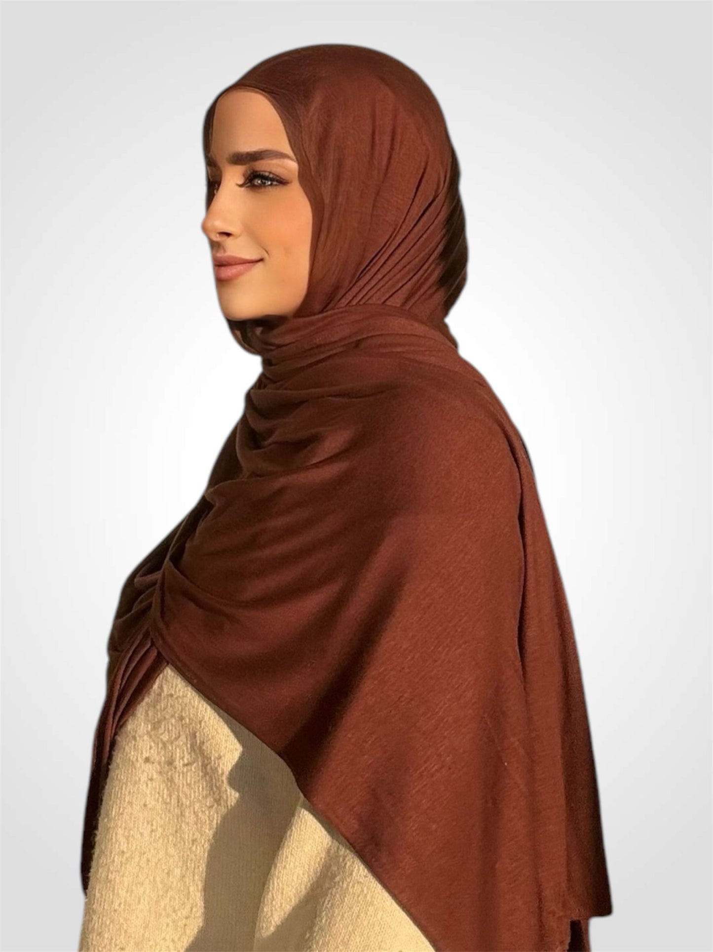 Choco Jersey Hijab