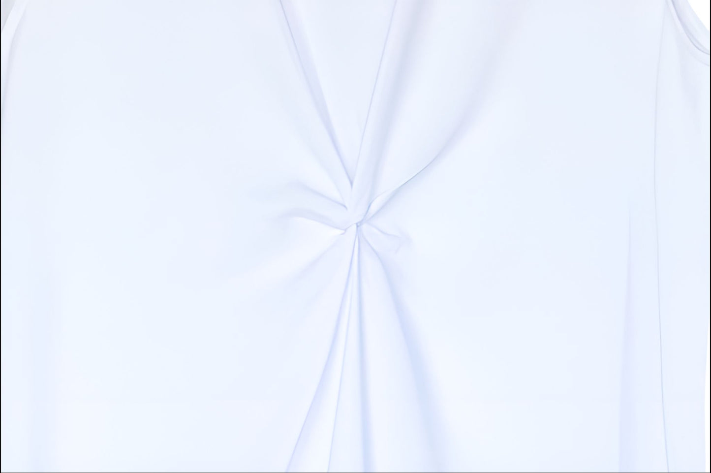 Noor Knot Slip Dress White