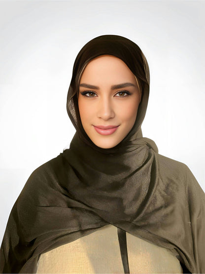 Raven Noir Jersey Hijab