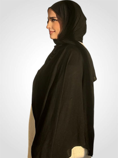 Raven Noir Jersey Hijab